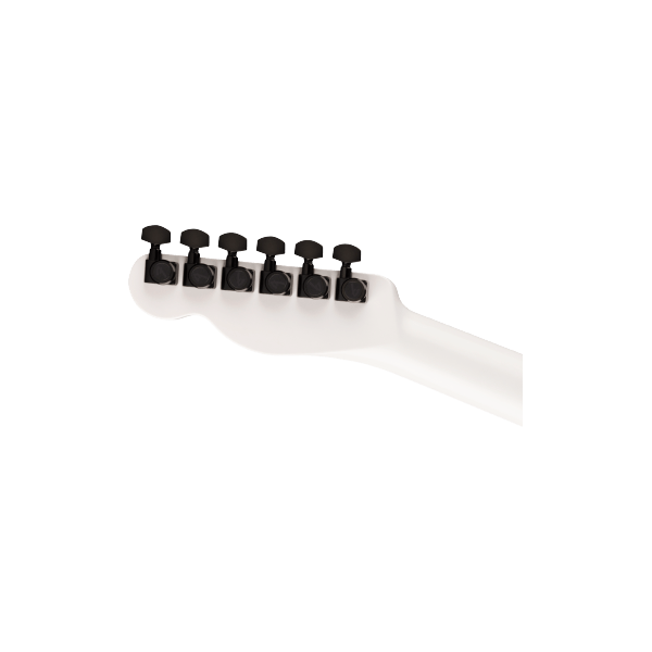 Fender Jack White Triplesonic Acoustasonic Telecaster with Case, Maple Fingerboard, White Pickguard, Satin Arctic White