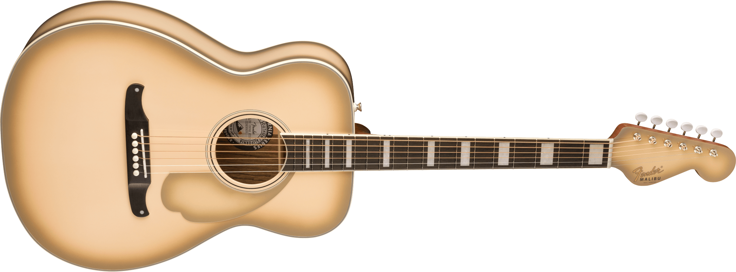 Fender Limited Edition California Vintage Malibu with Case, Antigua Pickguard, Antigua