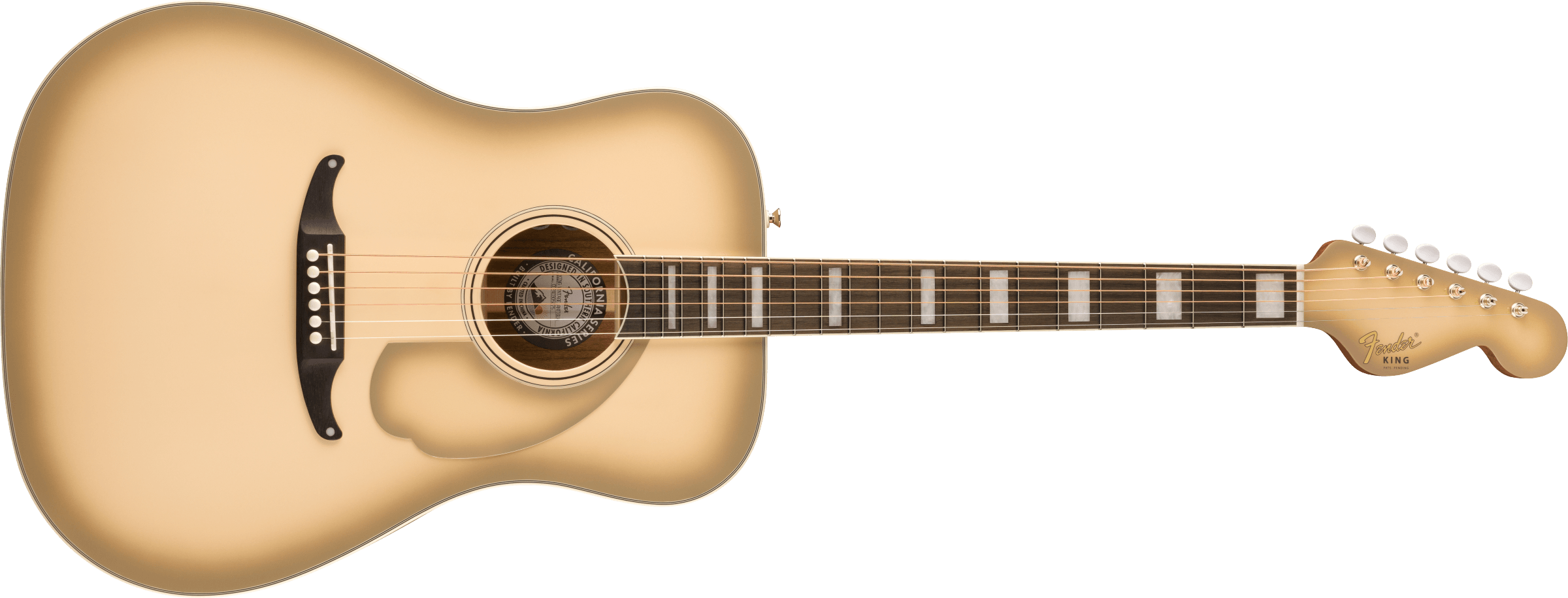 Fender Limited Edition California Vintage King with Case, Antigua Pickguard, Antigua