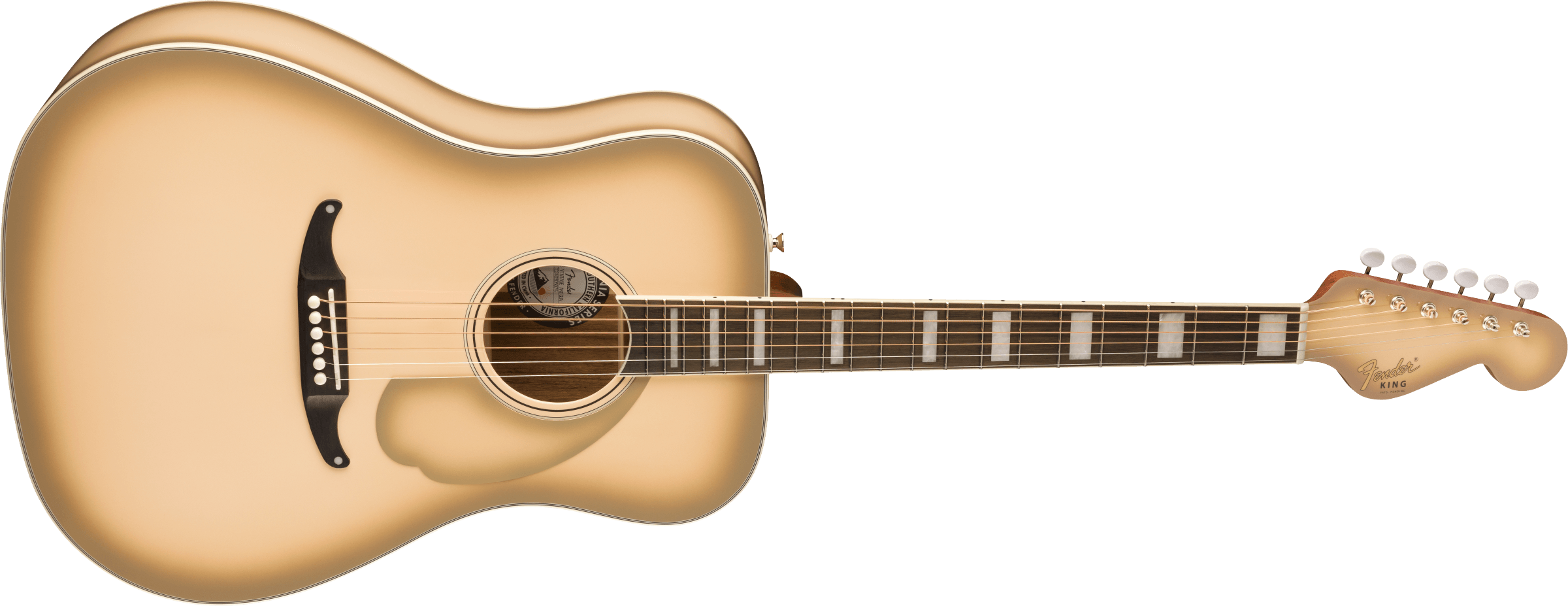 Fender Limited Edition California Vintage King with Case, Antigua Pickguard, Antigua