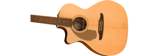 Fender Newporter Player Left-Handed, Walnut Fingerboard, Gold Pickguard, Natural