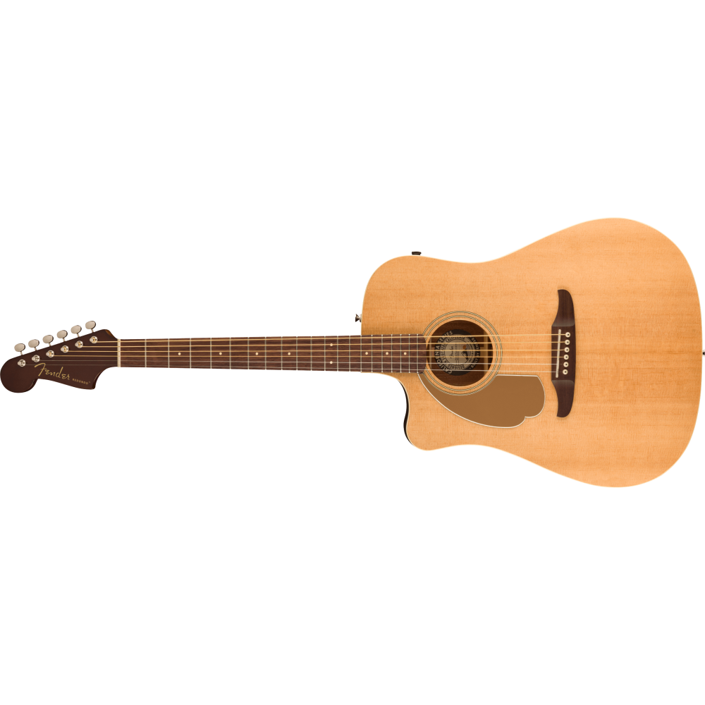 Fender Redondo Player Left-Handed, Walnut Fingerboard, Gold Pickguard, Natural
