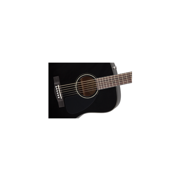 Fender CD-60 Dreadnought V3 w/Case, Walnut Fingerboard, Black