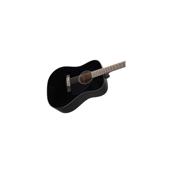 Fender CD-60 Dreadnought V3 w/Case, Walnut Fingerboard, Black