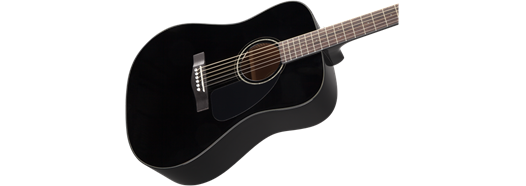 Fender CD-60 Dreadnought V3 w/Case, Walnut Fingerboard, Black