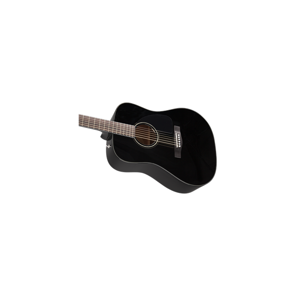 Fender CD-60 Dreadnought V3 w/Case, Walnut Fingerboard, Black