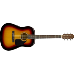 Fender CD-60 Dreadnought V3 w/Case, Walnut Fingerboard, Sunburst
