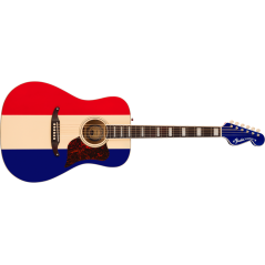 Fender Buck Owens Kingman with Case, Red White and Blue