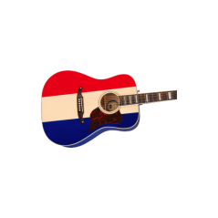 Fender Buck Owens Kingman with Case, Red White and Blue