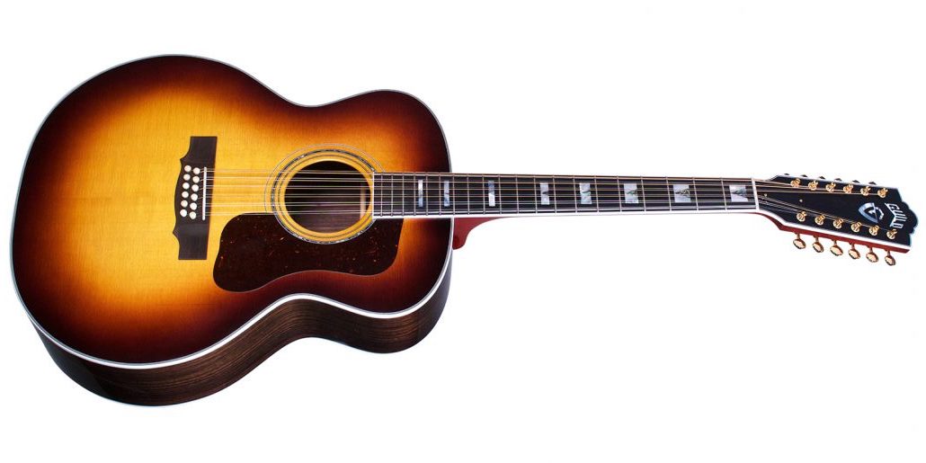 GUILD ITALIA F-512E ATB ANTIQUE BURST NITRO