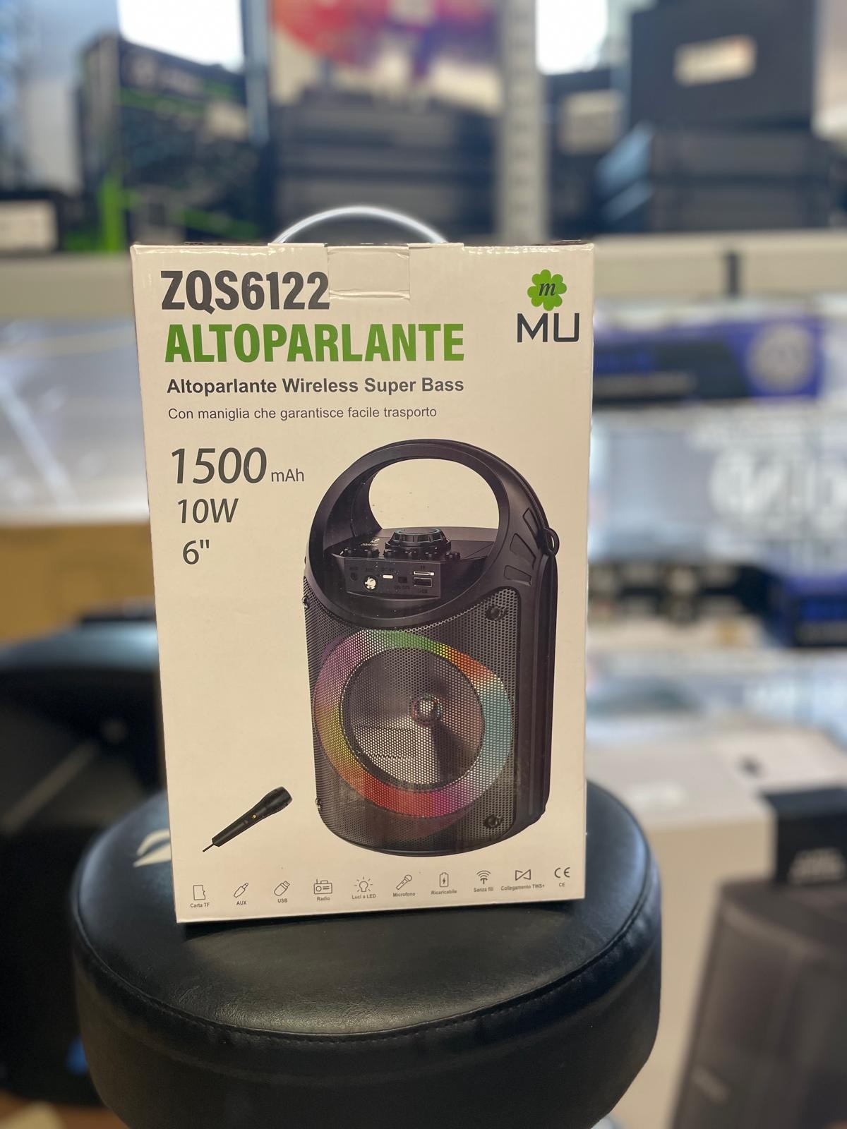 CASSA 10 watt PORTATILE BLUETOOTH