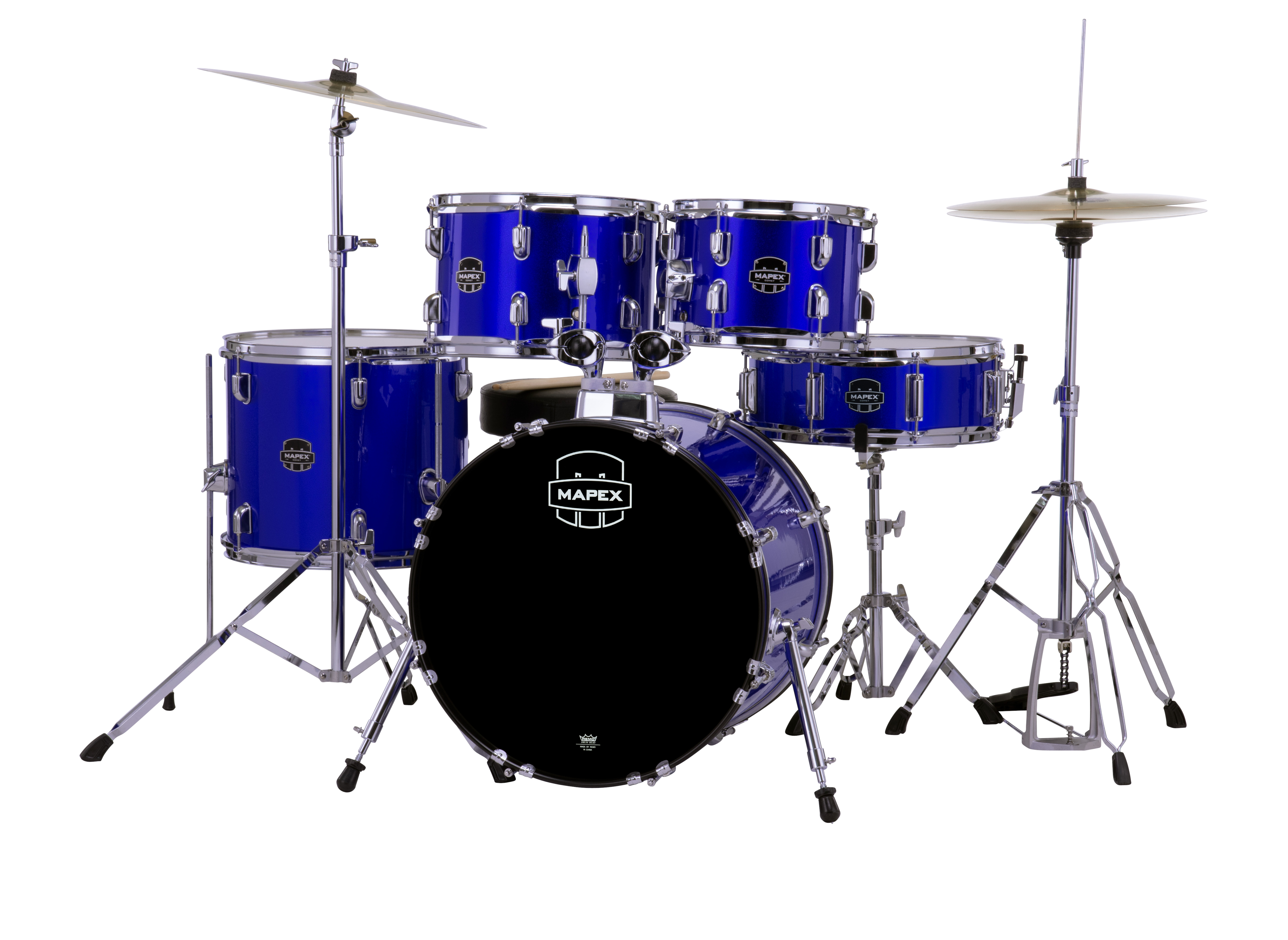 MAPEX IT CM5844FTCIB COMET STUDENT 5 PEZZI INDIGO BLUE CON PIATTI