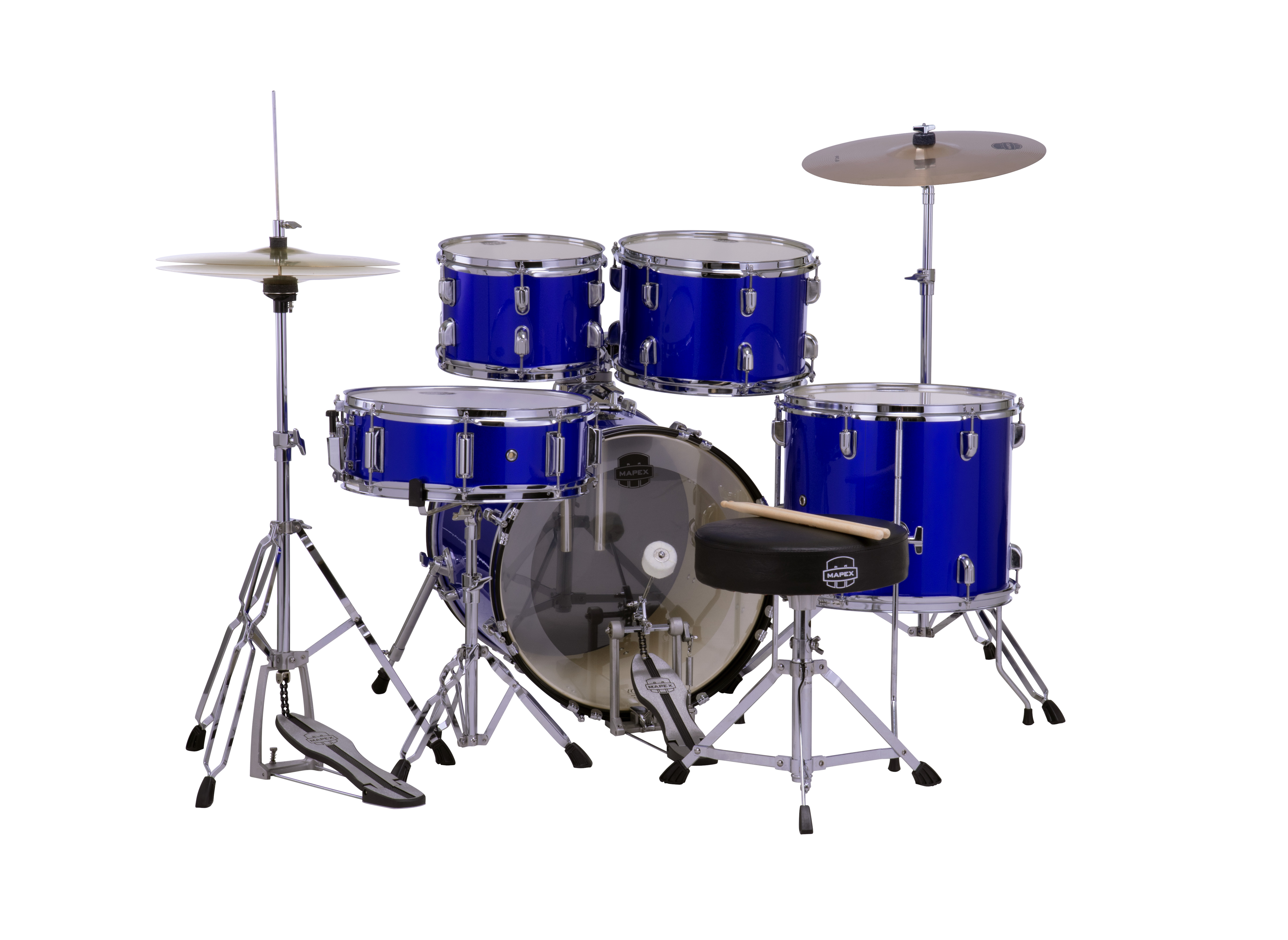 MAPEX IT CM5844FTCIB COMET STUDENT 5 PEZZI INDIGO BLUE CON PIATTI
