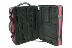 BAM ITALIA BAM 3028SH CUSTODIA "TREKKING" PER 2 CLARINETTI (SIB LA) - RED