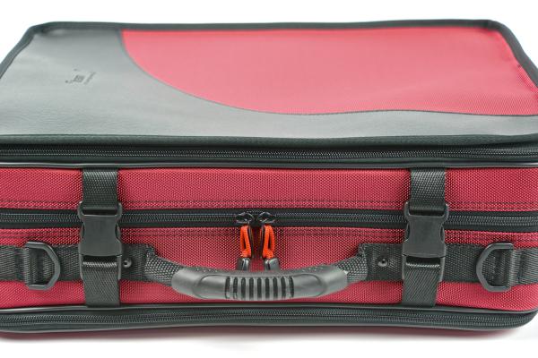 BAM ITALIA BAM 3028SH CUSTODIA "TREKKING" PER 2 CLARINETTI (SIB LA) - RED