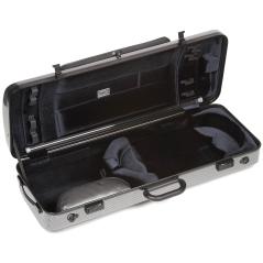 BAM ITALIA 2202XLSC CUSTODIA HIGHTECH OBLONG PER VIOLA POCKET - SILVER CARBON