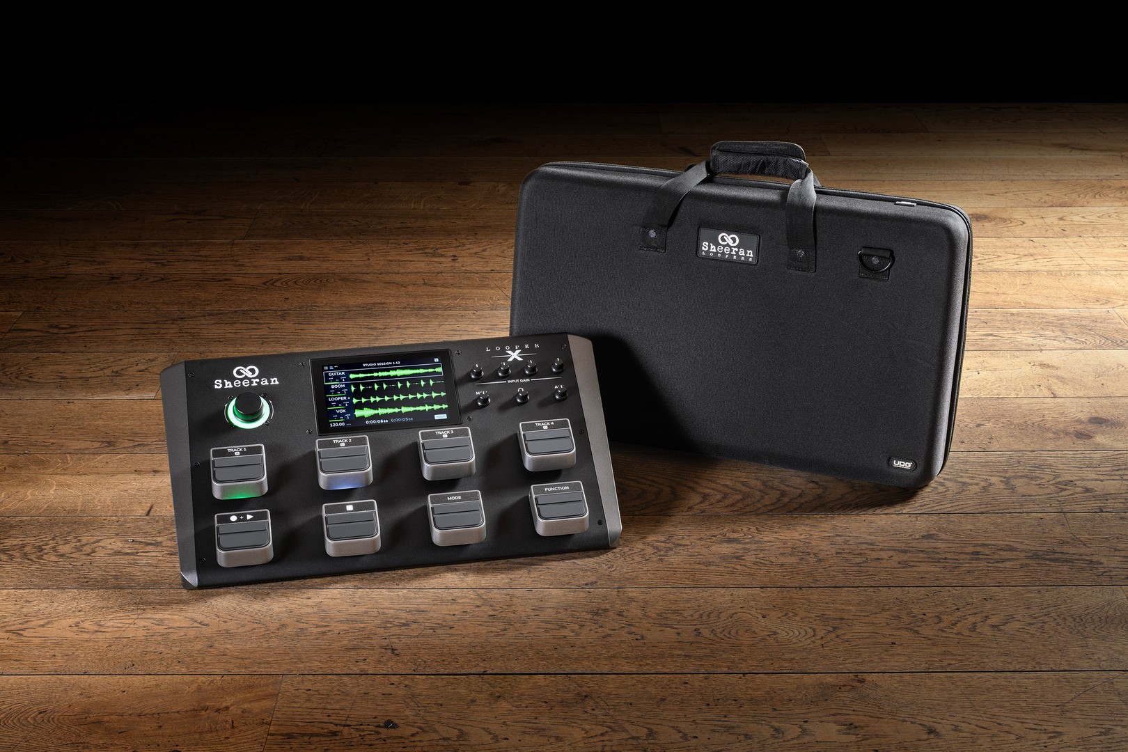 UDG UB0018324BL CR SHEERAN LOOPER X HARDCASE BLACK