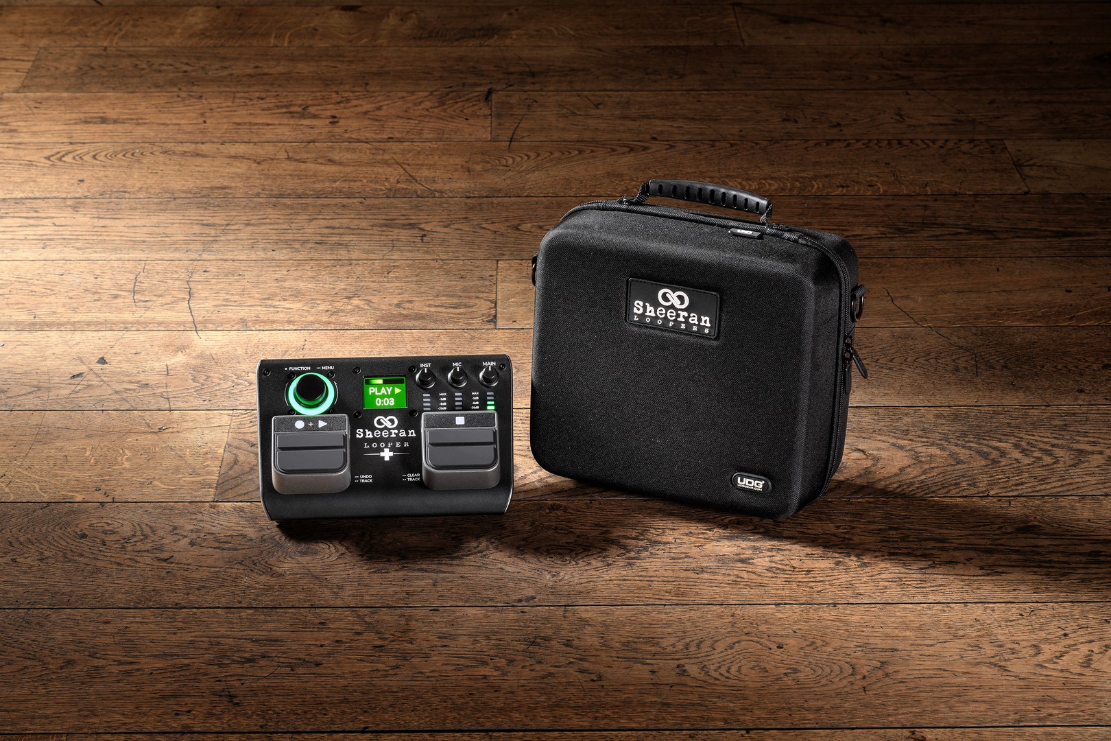 UDG UB0018494BL CR SHEERAN LOOPER + HARDCASE BLACK