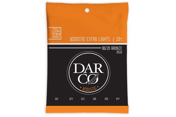 Darco D510 Acoustic Extra Light Bronze 10-47