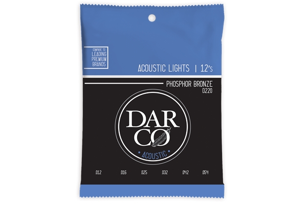 Darco D220 Acoustic Light Phosphor Bronze 12-54