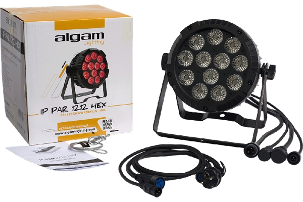 Algam Lighting IP-PAR-1212-HEX IP Par LED 12x12W IP65