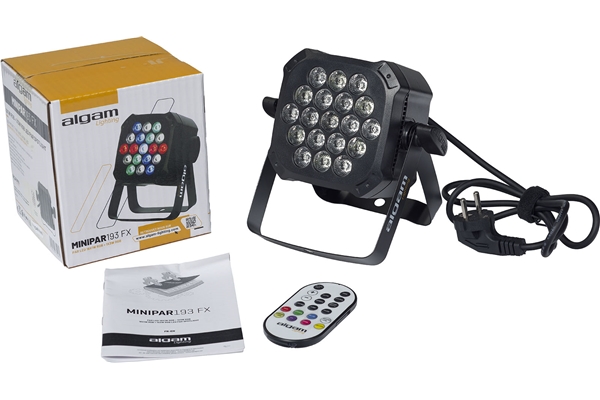 Algam Lighting MINIPAR-193-FX Led 18x1W 1x3W RGB