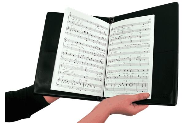 Manhasset 1600 Cartella Canto Corale Due Pagine