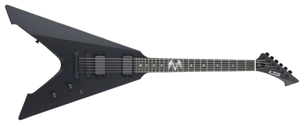 LTD Vulture - Black Satin - c/astuccio