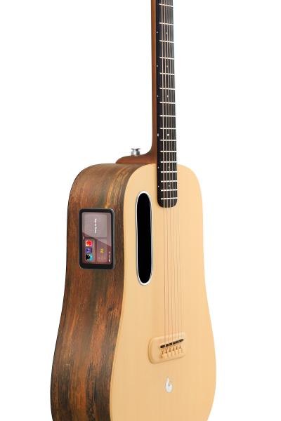 LAVA MUSIC ME 4 SPRUCE 36" LITE BAG WOODGRAIN BROWN