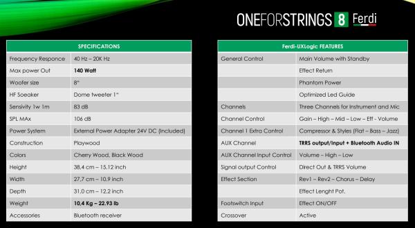 ACUS ONE FORSTRINGS 8 FERDI BLACK