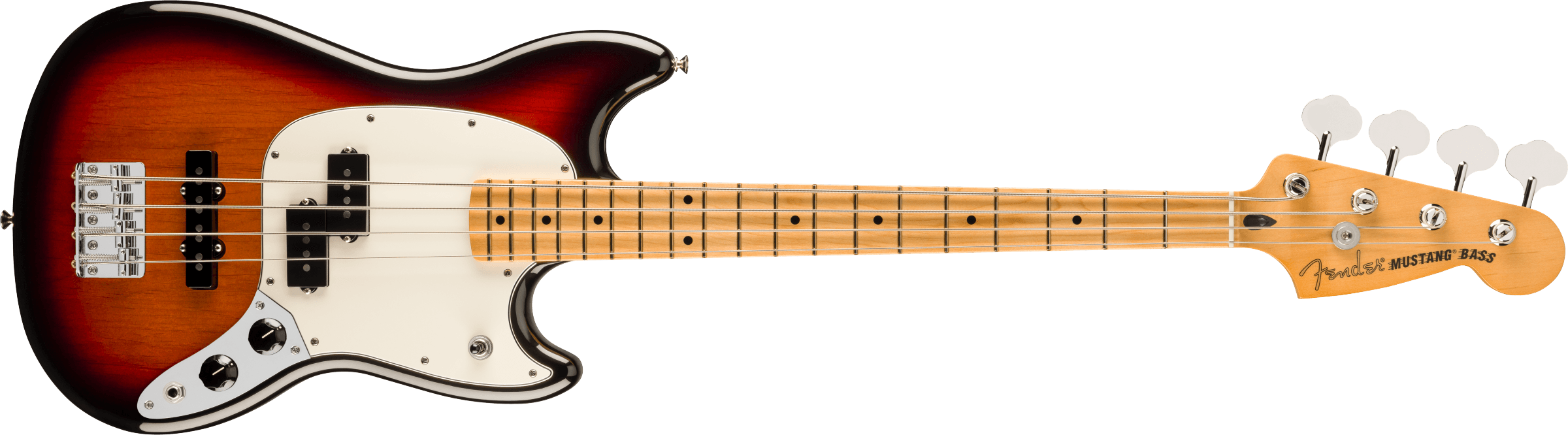 Fender Player II Mustang® Bass PJ, Maple Fingerboard, 3-Color Sunburst