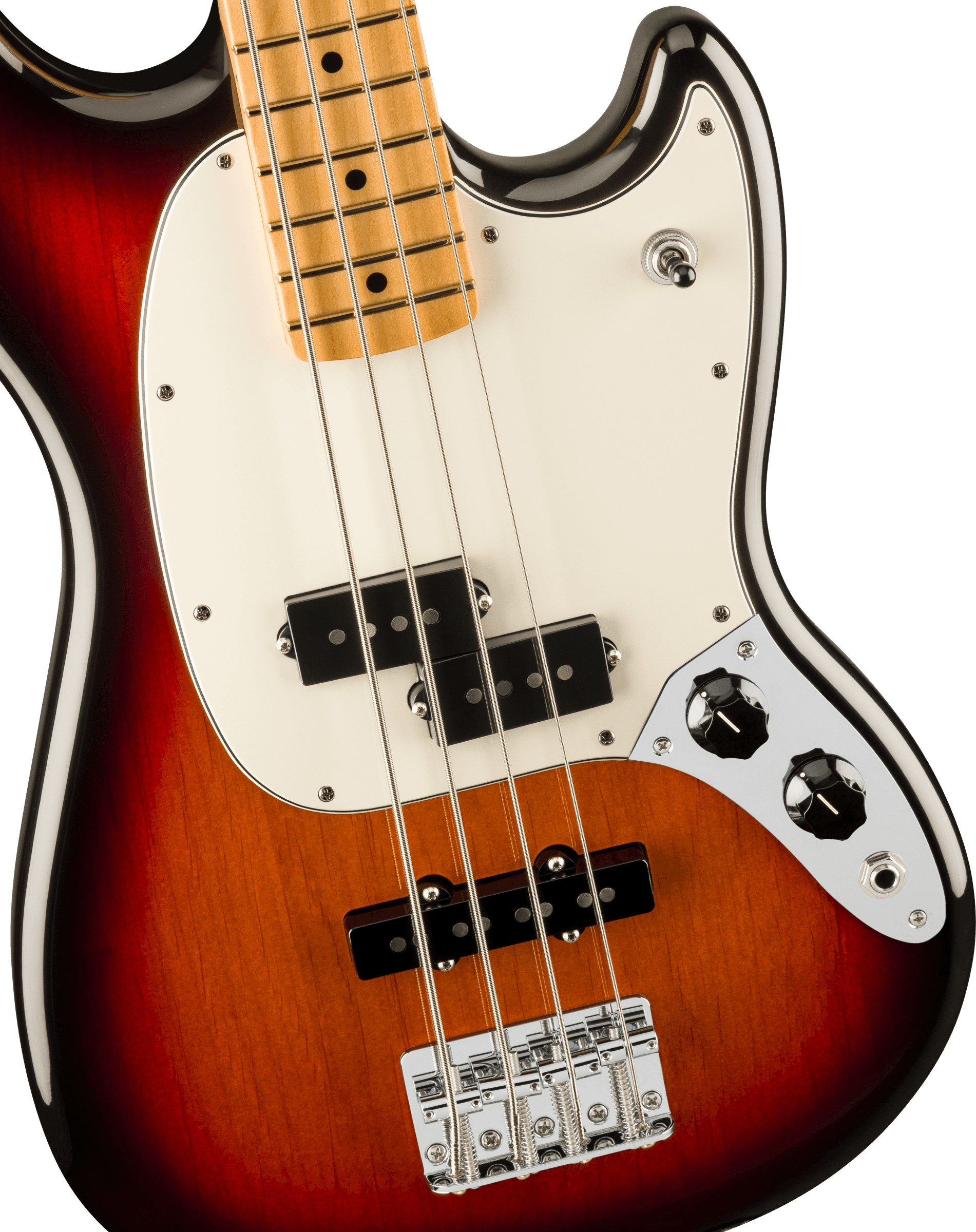 Fender Player II Mustang® Bass PJ, Maple Fingerboard, 3-Color Sunburst