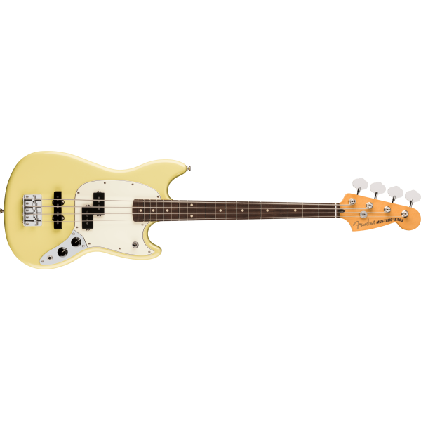 Fender Player II Mustang Bass PJ, Rosewood Fingerboard, Hialeah Yellow