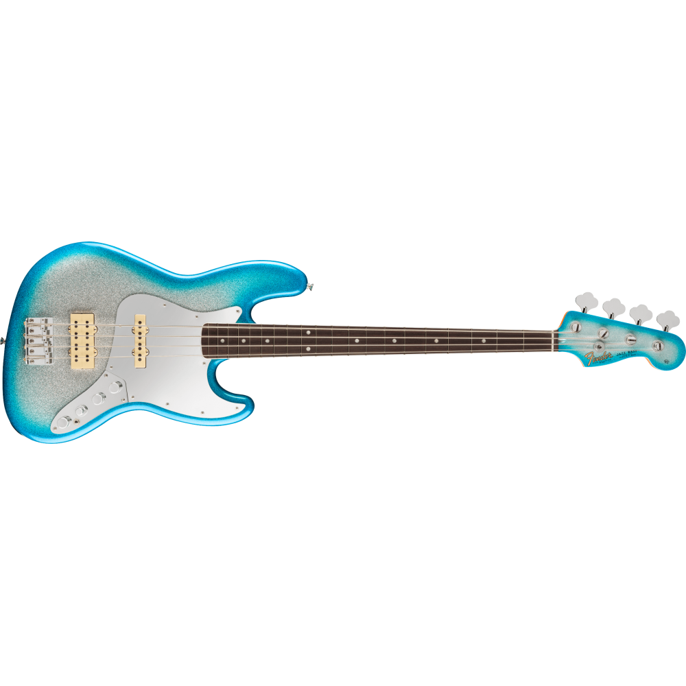 Fender Limited Player Plus x Blu DeTiger Jazz Bass, Rosewood Fingerboard, Sky Burst Sparkle