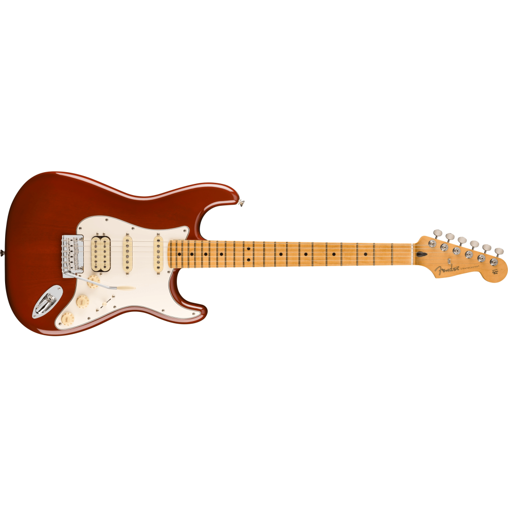 Fender Player II Stratocaster HSS, Maple Fingerboard, Transparent Mocha Burst