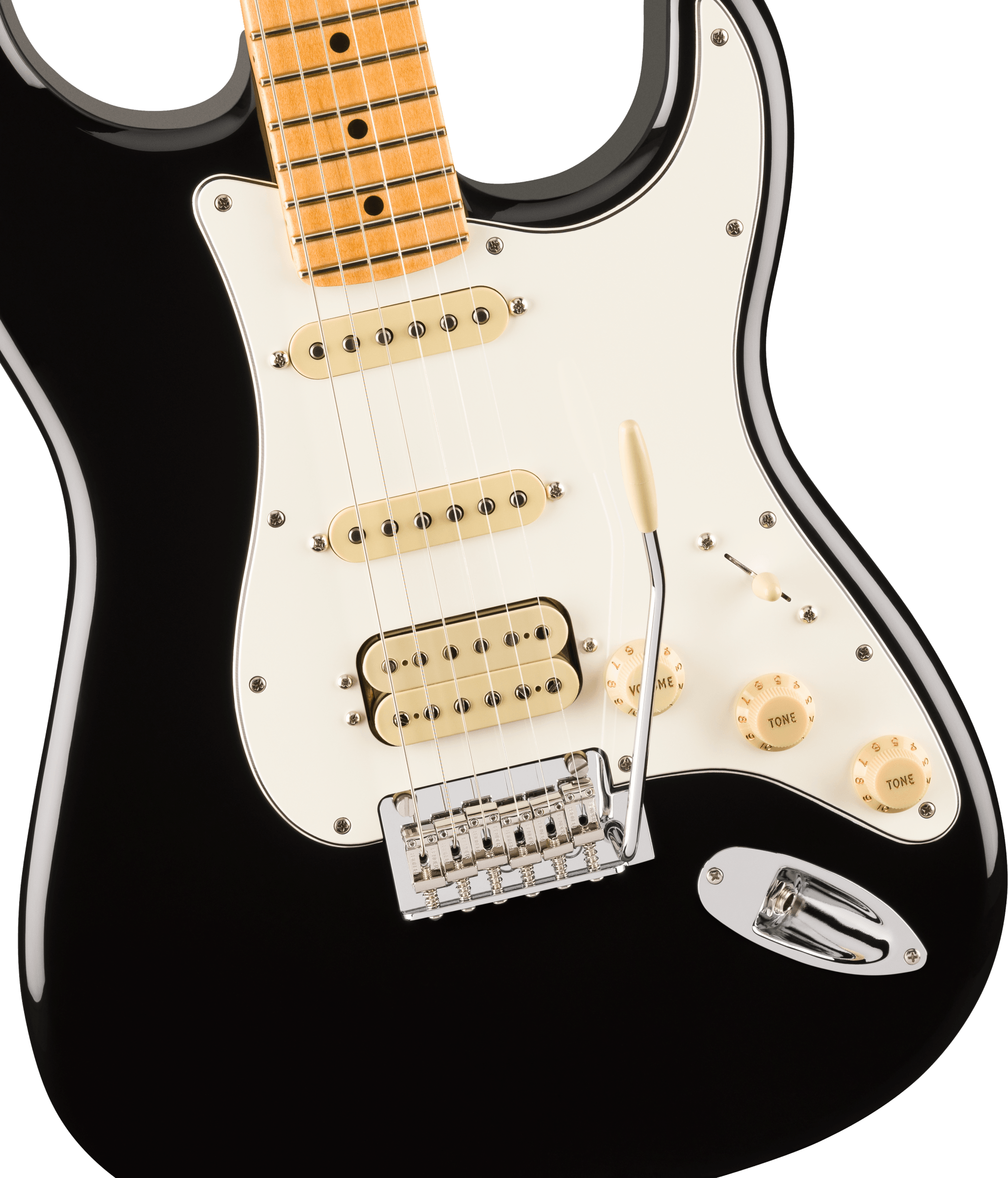 Fender Player II Stratocaster® HSS, Maple Fingerboard, Black