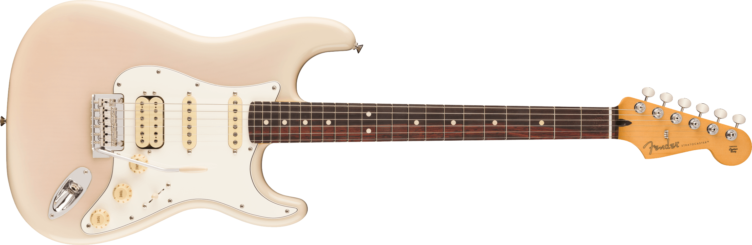 Fender Player II Stratocaster® HSS, Rosewood Fingerboard, White Blonde