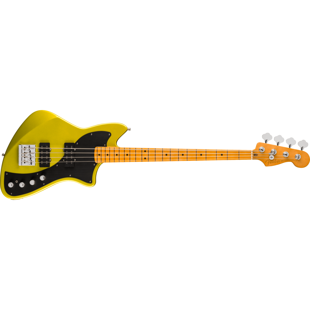 Fender American Ultra II Meteora Bass, Maple Fingerboard, Solar Flare