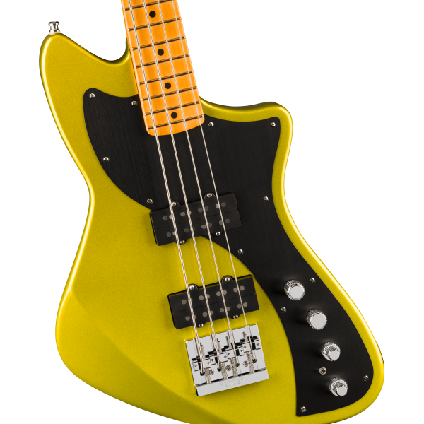 Fender American Ultra II Meteora Bass, Maple Fingerboard, Solar Flare