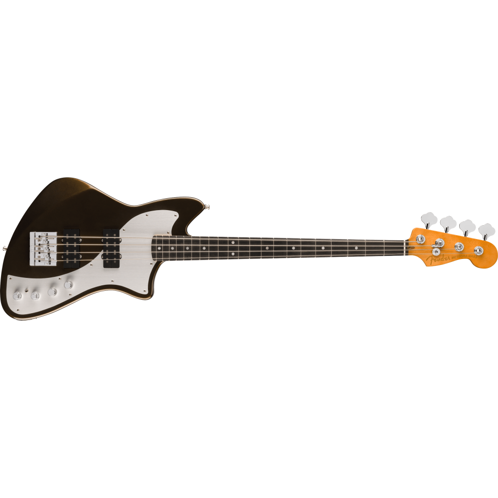 Fender American Ultra II Meteora Bass, Ebony Fingerboard, Texas Tea