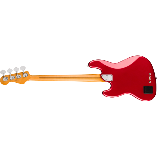 Fender American Ultra II Jazz Bass, Maple Fingerboard, Sinister Red