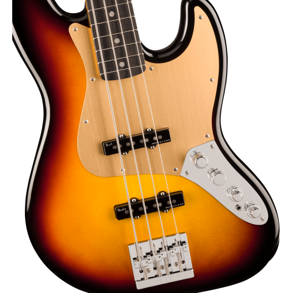 Fender American Ultra II Jazz Bass, Ebony Fingerboard, Ultraburst
