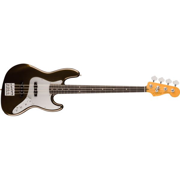 Fender American Ultra II Jazz Bass, Ebony Fingerboard, Texas Tea