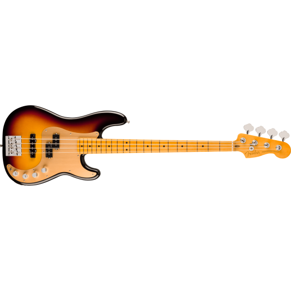 Fender American Ultra II Precision Bass, Maple Fingerboard, Ultraburst