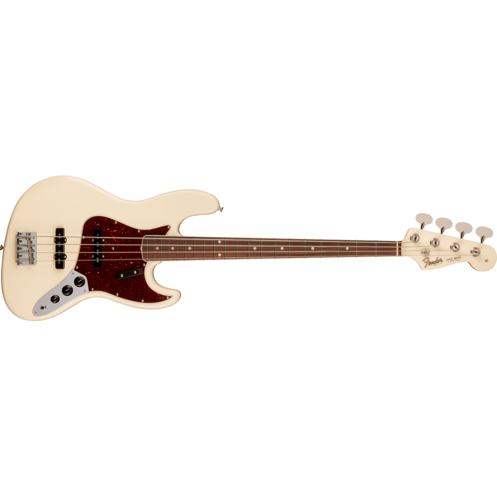 Fender American Vintage II 1966 Jazz Bass, Rosewood Fingerboard, Olympic White