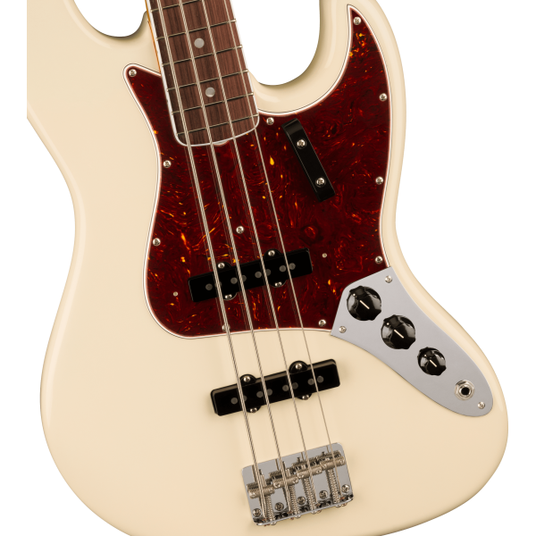 Fender American Vintage II 1966 Jazz Bass, Rosewood Fingerboard, Olympic White