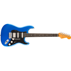 Fender American Ultra II Stratocaster HSS, Ebony Fingerboard, Noble Blue