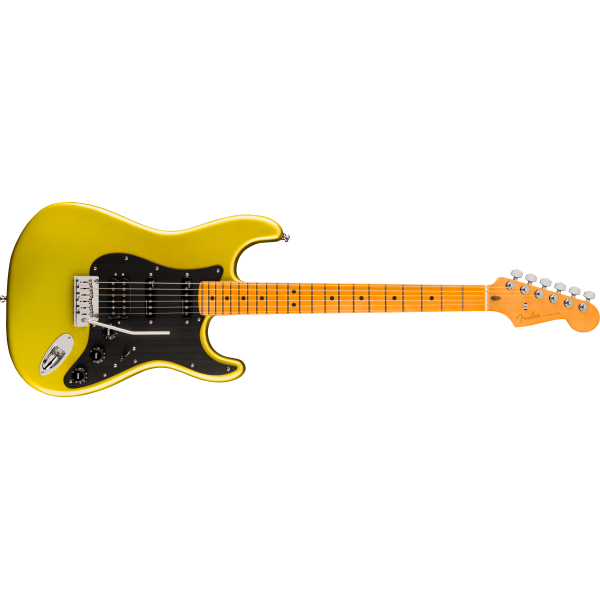 Fender American Ultra II Stratocaster HSS, Maple Fingerboard, Solar Flare