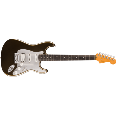Fender American Ultra II Stratocaster HSS, Ebony Fingerboard, Texas Tea