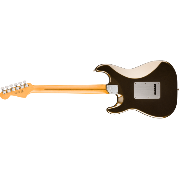 Fender American Ultra II Stratocaster HSS, Ebony Fingerboard, Texas Tea
